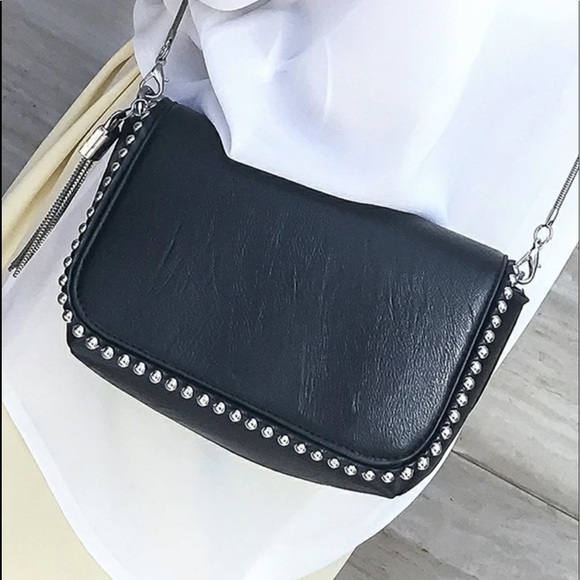 Metal beaded crossbody bag - Picture 2 of 5